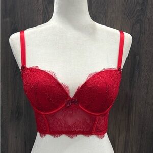 Victoria’s  Secret lace very sexy demi bustier bralette